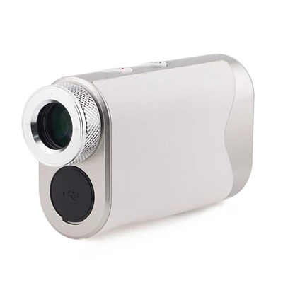 1008C Leather Grip Golf Rangefinder with Metal Eyepiece (OEM/ODM) - AITE OPTICAL